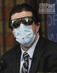 photo of press conference participant