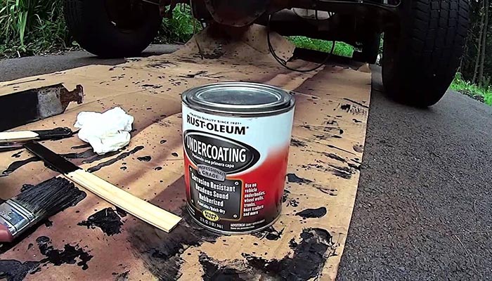 how paint a truck frame