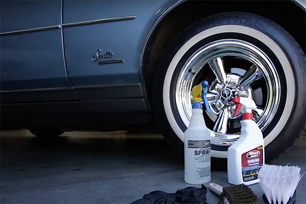 How To: Keep Whitewall Tires Clean